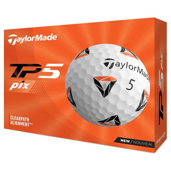 Taylormade TP5 Pix Golf Balls Dozen