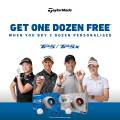 Buy 3 Dozen Personalised TaylorMade TP5 or TP5X and get another FREE