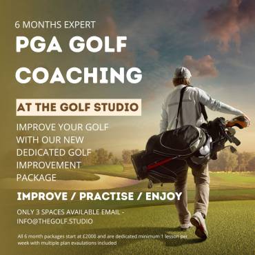 6 month golf coaching plan at the golf studio