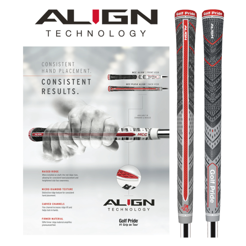 Golf Pride Multi-Compound Plus-4 Align Golf Grips - Image 2